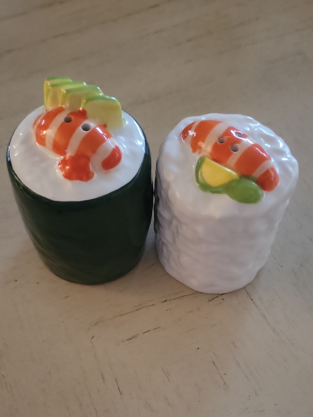 Sushi Salt and Pepper Shakers